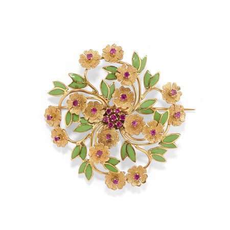 Spilla floreale