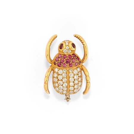 Spilla scarabeo