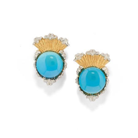 Buccellati - Orecchini con turchesi