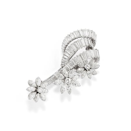Spilla con diamanti