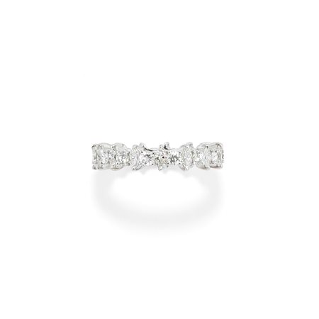 Anello eternity con diamanti