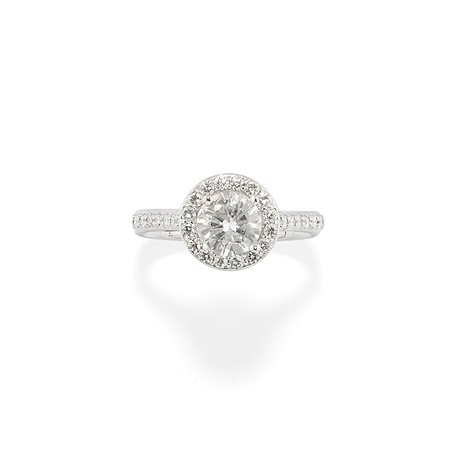 Anello con diamanti