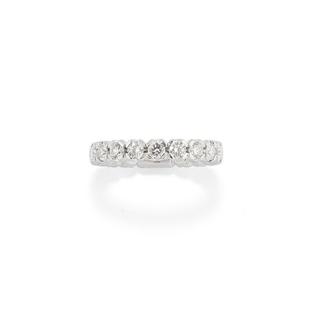 Anello eternity con diamanti