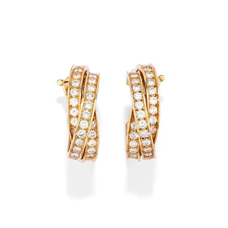 Cartier - Orecchini Trinity , 1980s/1990s