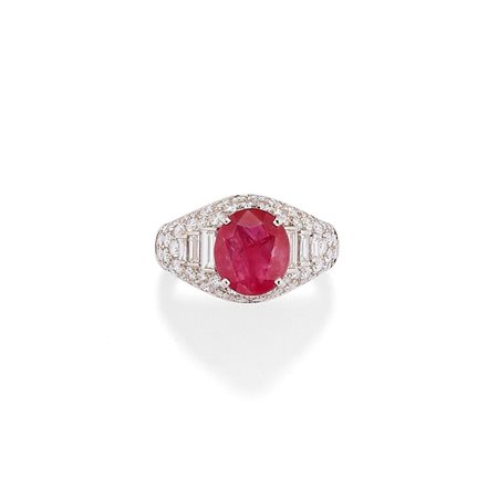Bulgari - Anello Trombino con rubino
