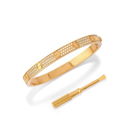 Cartier - Bracciale Collezione Love con diamanti