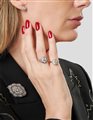 Anello con diamanti