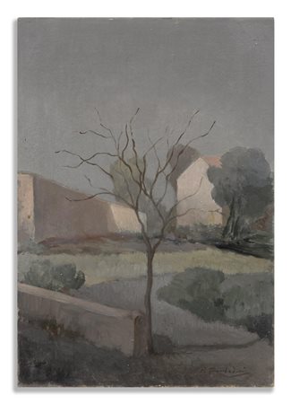 TROMBADORI FRANCESCO (1886 - 1961) - PAESAGGIO .