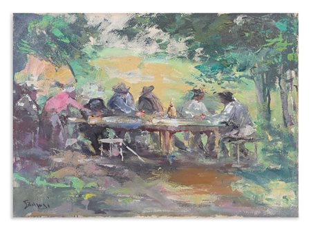 BAUSI FRANCESCO (n. 1907) - MERENDA .