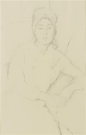 SALVADORI ALDO (1905 - 2002) - FIGURA FEMMINILE.