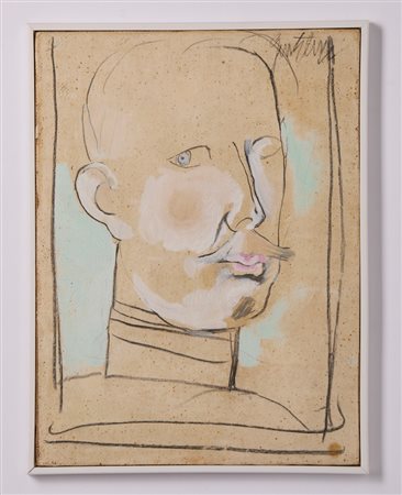 GENTILINI FRANCO (1909 - 1981) - AUTORITRATTO (N.2).