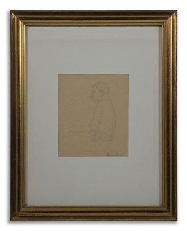 SEMEGHINI PIO (1878 - 1964) - BUSTO DI DONNA.