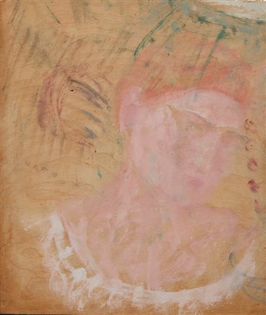 SEMEGHINI PIO (1878 - 1964) - RITRATTO DI FANCIULLA (PRIMI ANNI '50).