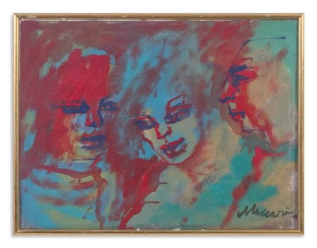 MACCARI MINO (1898 - 1989) - SENZA TITOLO (ANNI '80).