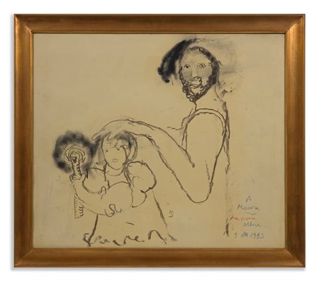 GIANQUINTO ALBERTO (1929 - 2003) - SENZA TITOLO.