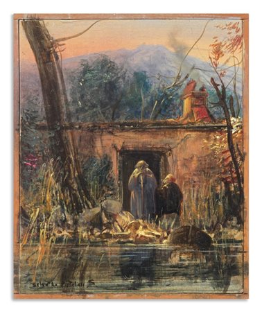PISTOLESI SILVESTRO (1943 - 2022) - EREMITI SUL FIUME .
