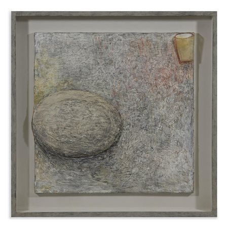 COLLINA GIULIANO (n. 1938) - PIATTO E BICCHIERE .