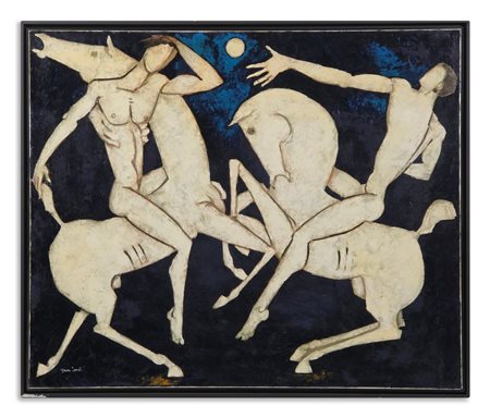 LANDI BRUNO (n. 1941) - LO SCONTRO.
