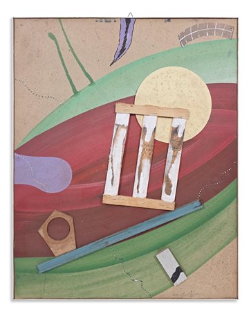 DANGELO SERGIO (1932 - 2022) - LA GABBIA E IL COLTELLO.