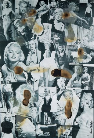 AUBERTIN BERNARD (1934 - 2015) - AFFICHE BRULE'.