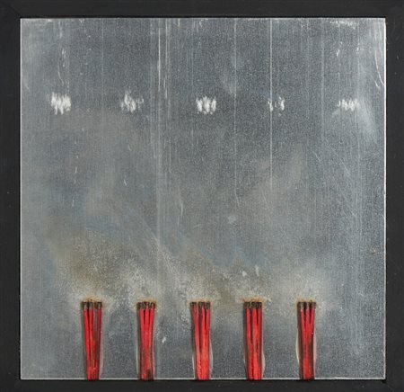 AUBERTIN BERNARD (1934 - 2015) - DESSIN DE FEU.