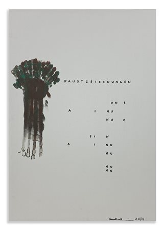 EMMET WILLIAMS (1925 - 2007) - FAUSTZEICHNUNGEN (1983-89).