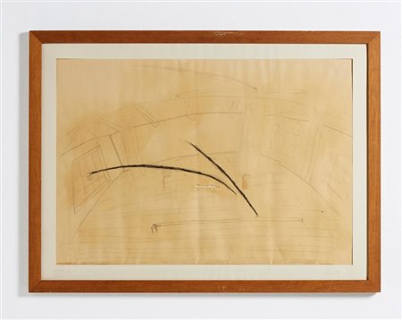 CUCCHI ENZO (n. 1949) - SENZA TITOLO (STUDIO PER L'ESPOSIZIONE).