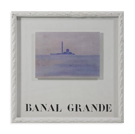 VANNI SERGIO  (n. 1944) - BANAL GRANDE.