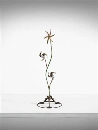 LUFER (n. 1962) - METALLIC FLOWER 8.