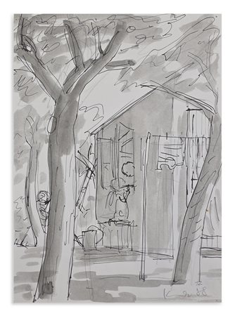 KNAP JAN (n. 1949) - SENZA TITOLO.