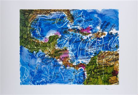 Mario Schifano
Senza titolo (Centramerica), 1996
