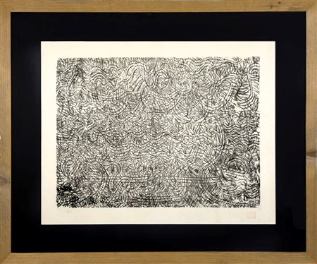 Mark Tobey  
Mandarin Flowers, 1973
