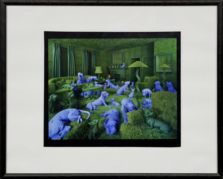 Sandy  Skoglund  
The Green House (Es.18/25), 1990

