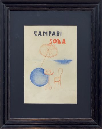 Roberto Iras Baldessari 
Campari Soda, 1937
