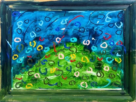 Mario Schifano 
Senza titolo, 1985
