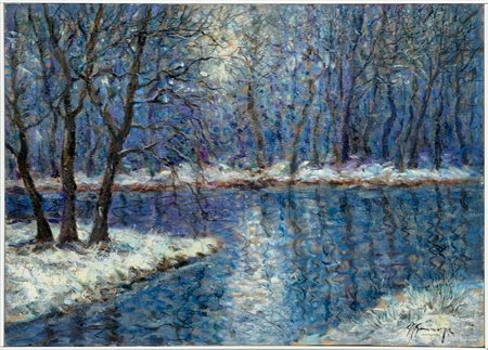 Giovan Francesco Gonzaga 
Riflessi d'autunno sul Lambro, 1999
