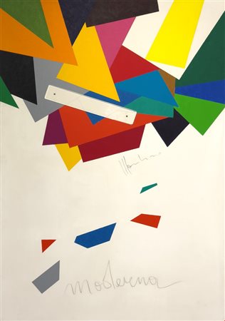 Aldo Mondino 
Moderna, 1965/70
