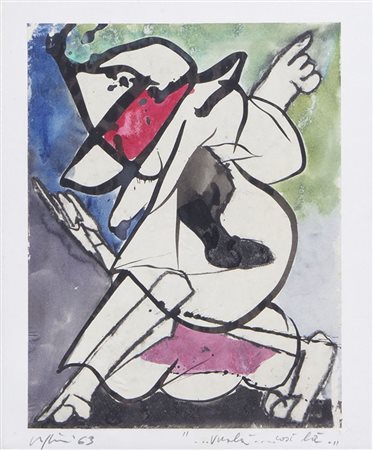 RENATO VOLPINI, "Vualà... così là..", 1963