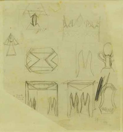 FORTUNATO DE PERO, Senza titolo, 1925
