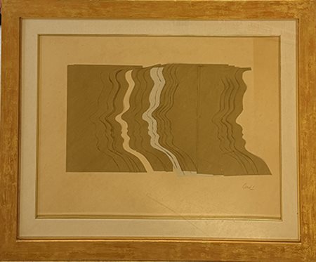 MARIO CEROLI, "Profilo", anni '60