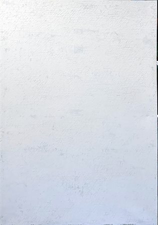 ALFREDO RAPETTI, "Infinito bianco", 2015
