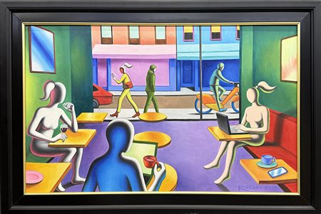 MARK KOSTABI, "Breakthrough moment", 2024