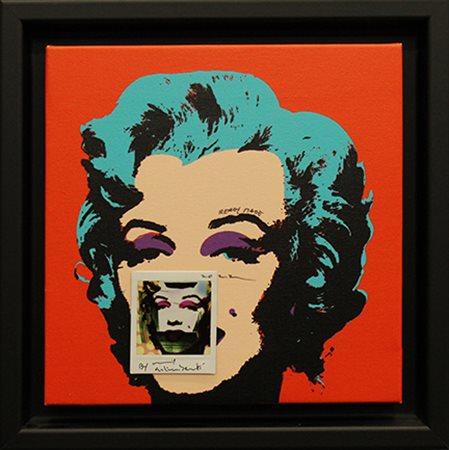 MAURIZIO GALIMBERTI, "Marilyn Canvas", 2022