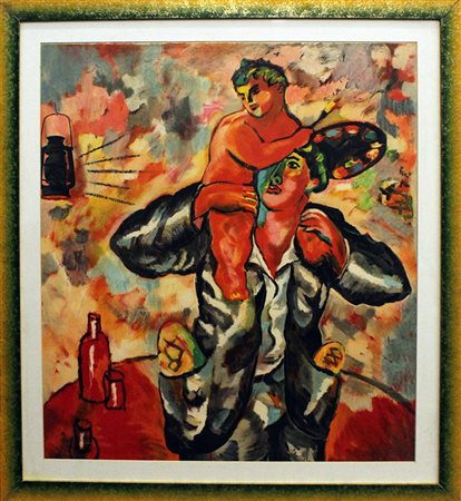SANDRO CHIA, "Pane e vino", 2017