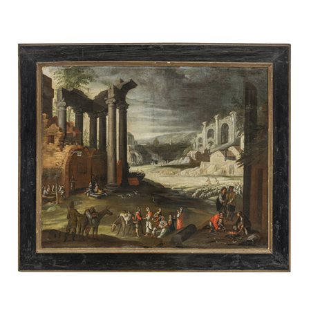 Paul Brill (Anversa 1554 - Roma 1626) bottega/cerchia di