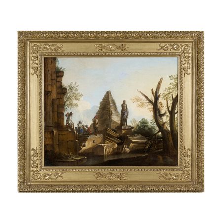Giovanni Paolo Pannini o Panini (Piacenza 1691 - Roma 1765) bottega di