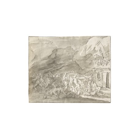 Johann Heinrich Tischbein il Vecchio (Haina 1722 - Kassel 1789) attribuito