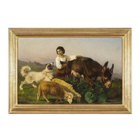 Antonio Milone (Napoli 1834 - 1919) attribuito