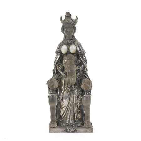 Scultura in argento, manifattura italiana, XIX secolo