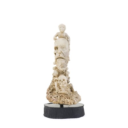 Scultura da Wunderkammer, manifattura tedesca, XIX secolo